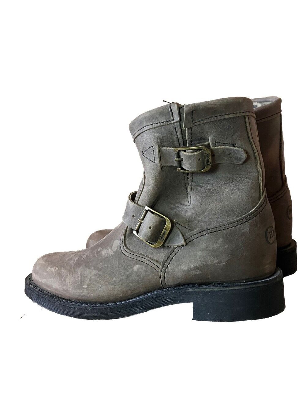 Chippewa Raynard 7" Tan Engineer $230 Work Boot 1901W17 Motorcycle Women's 7.5 M